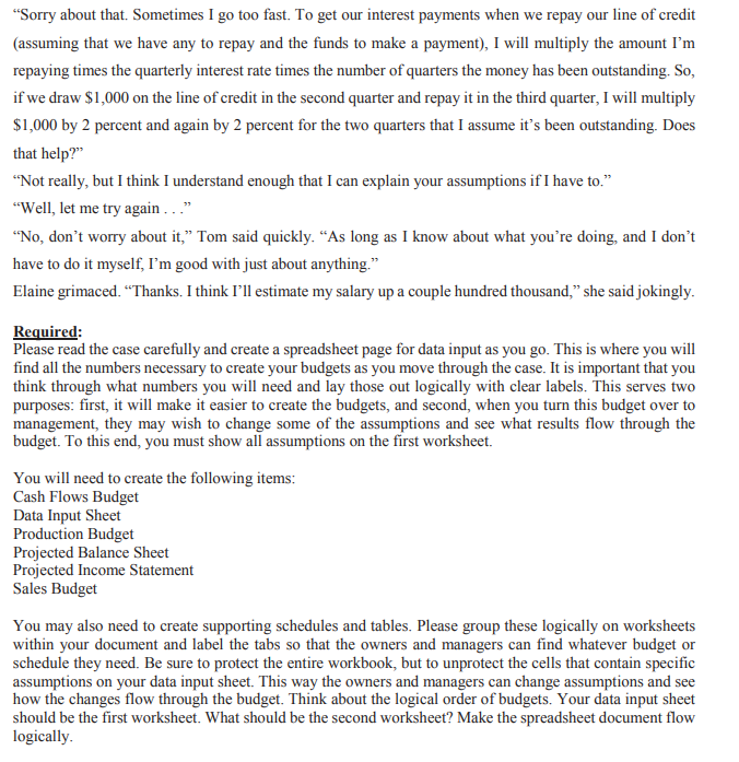 contact with a large chain has recently allowed it to expand its