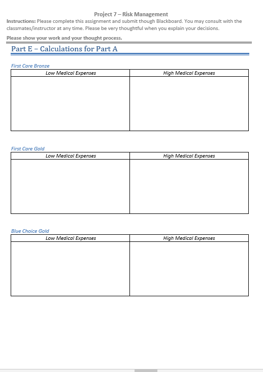 very thoughtful when you explain your decisions. Please show your work and