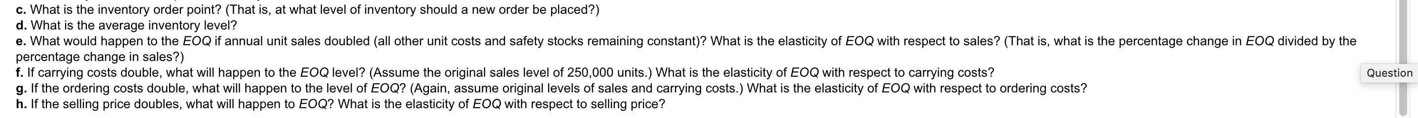 calculations) Knutson Products Inc. is involved in the production of airplane parts