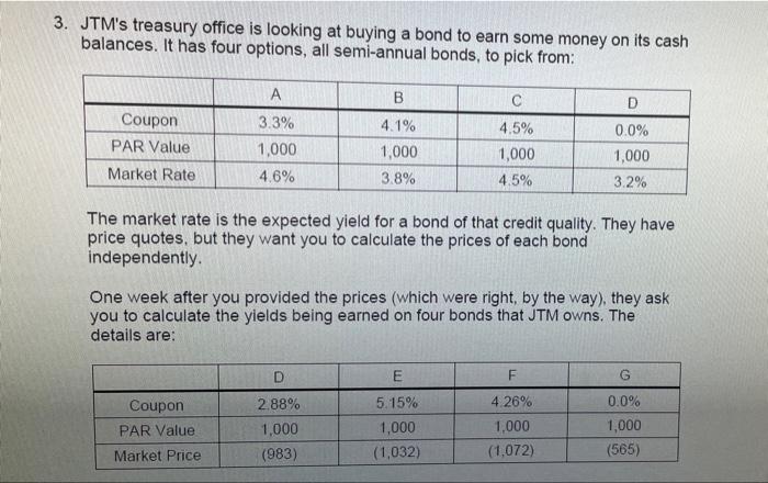 PLEASE ENTER INFORMATION AS SHOWN ON BLANK THE TEMPLATE 3. JTM's treasury