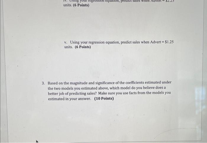 you have been asked to analyze your agribusiness company's sales data. You