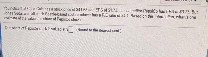 Question Help You are evaluating the stock price of Kroger a grocery