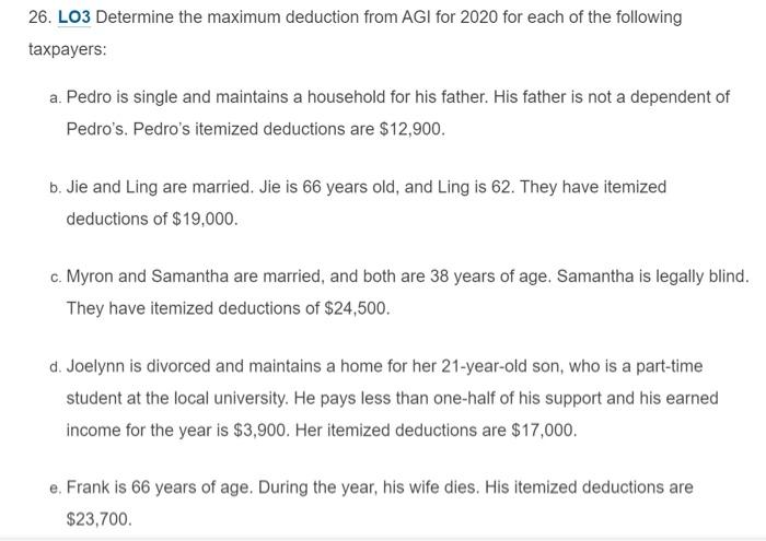  f. assume the same facts as in part e, except that