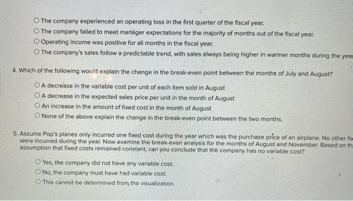 to break even while the grey portion represents the actual units or