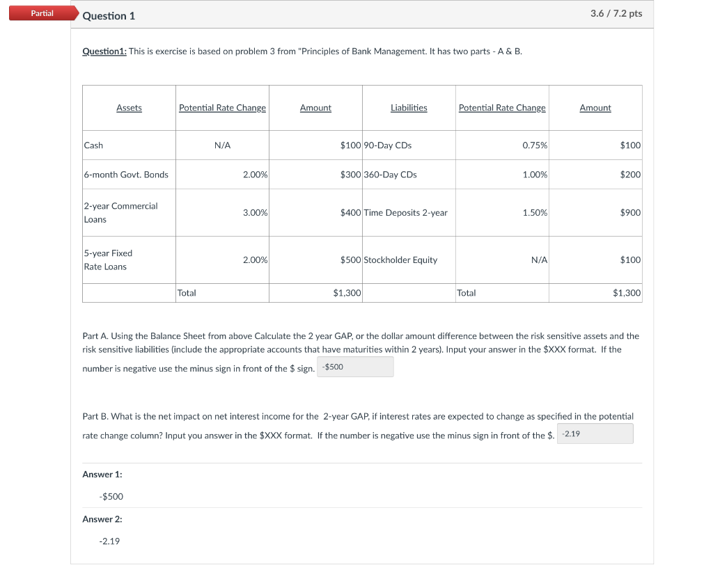  Question1: This is exercise is based on problem 3 from "Principles