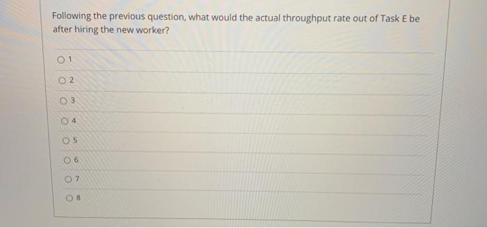 parentheses indicate throughput capacities. No buffers exist between stations, so blocking &