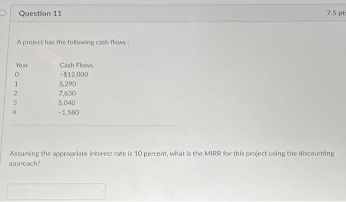 Please help me! I will like correct answers! A project has the