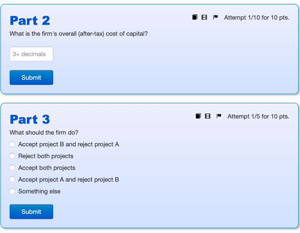 following information: The company currently has a capital structure consisting of 40%