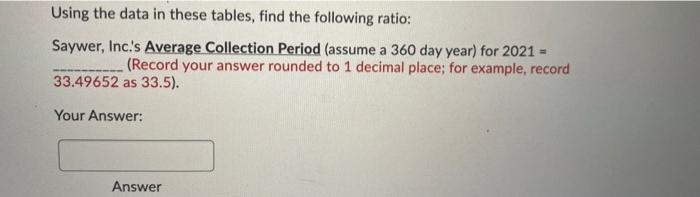 Depreciation 18,900 Net income 87,600 Saywer, Inc. All Accounts on 2021 Balance
