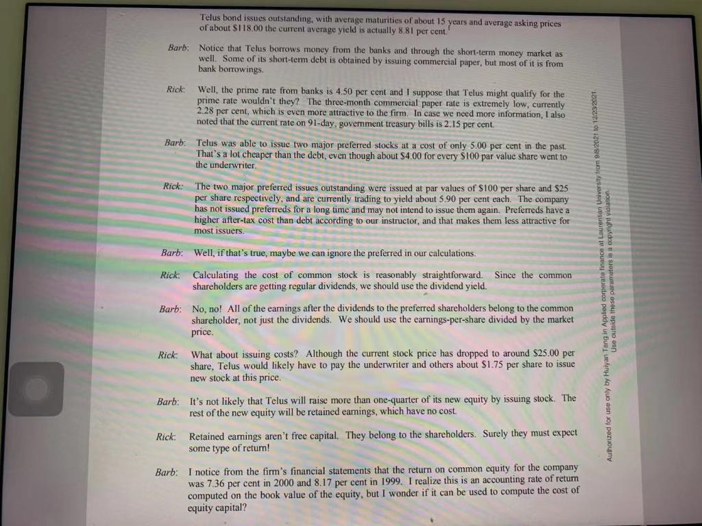 were attending a weeklong executive education course at a well-known business school