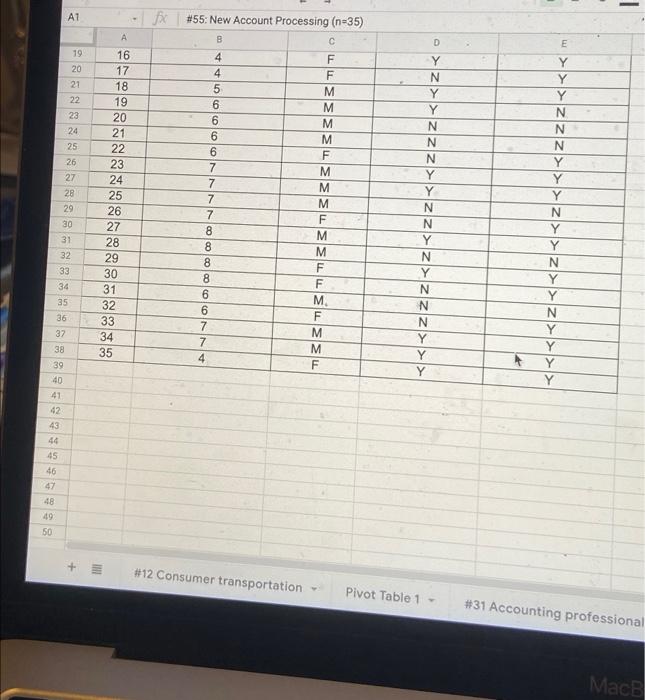 Problem 9: You May skip part c (ie, finding the critical value)