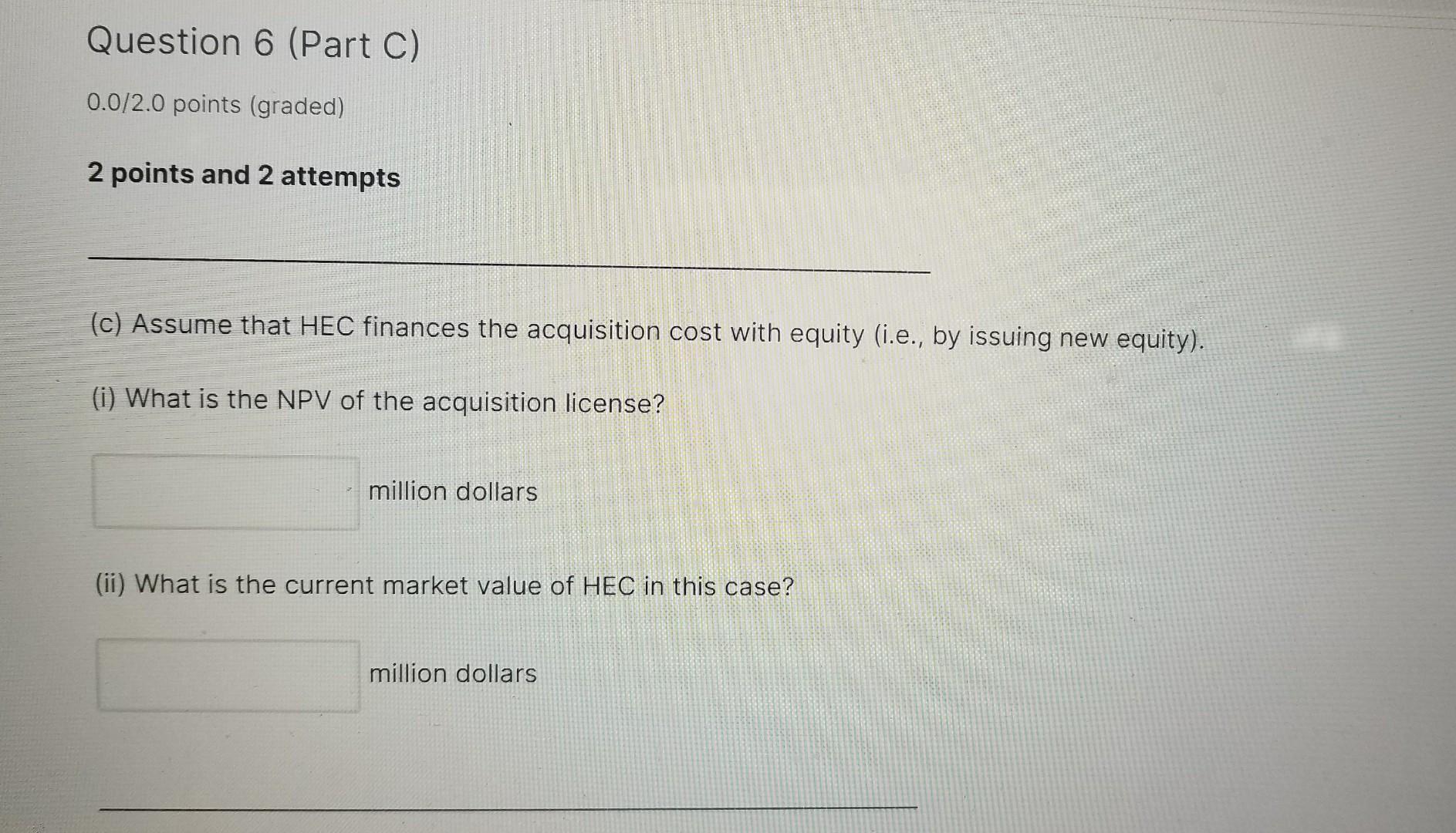 Its only asset is a license to buy an oil field where