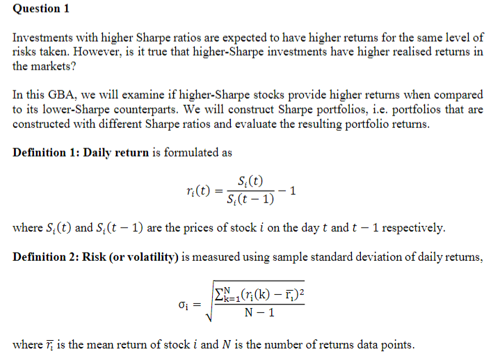 Well-documented Jupyter Notebook script (.ipynb) should be included using python for