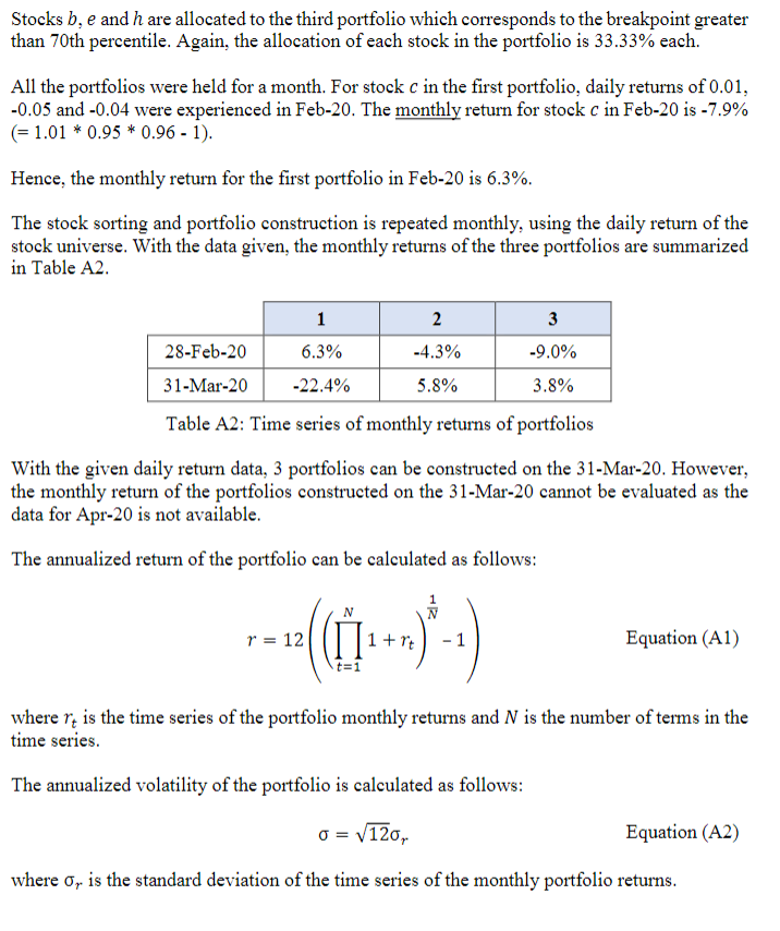 GBA, we will examine if higher-Sharpe stocks provide higher returns when compared