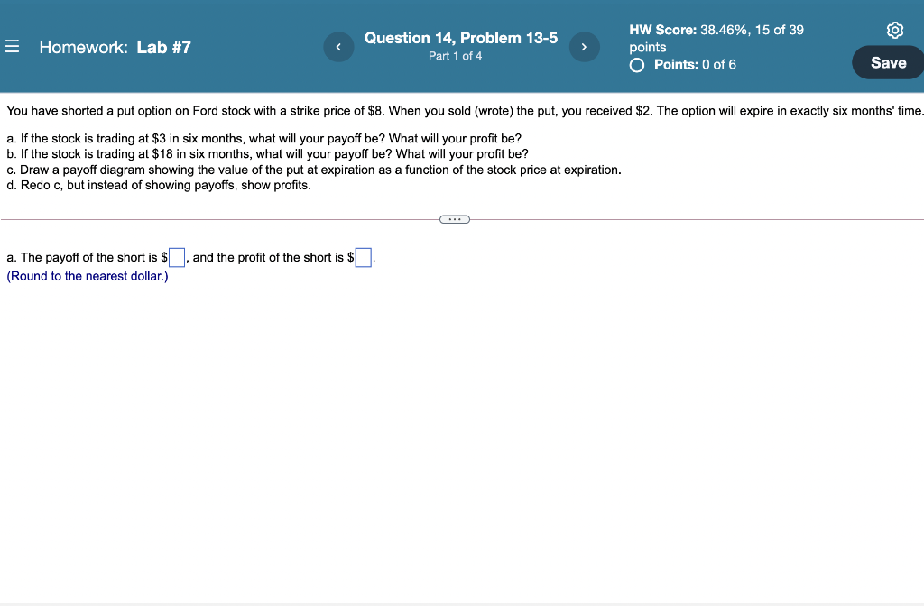  = Homework: Lab #7 Question 14, Problem 13-5 Part 1 of