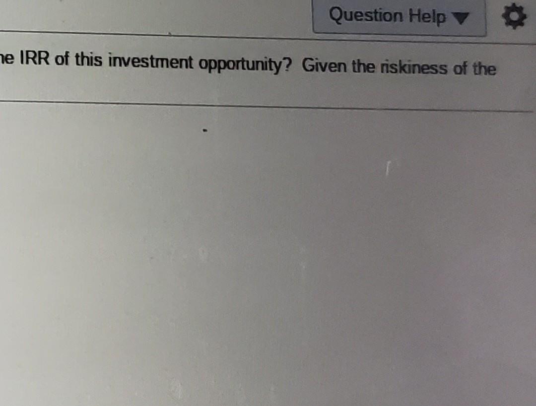 Old MathJax webview Old MathJax webview Question Help he IRR of this