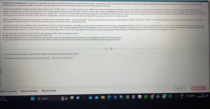  please solve the exact sum Wip me solve this Wiew ari