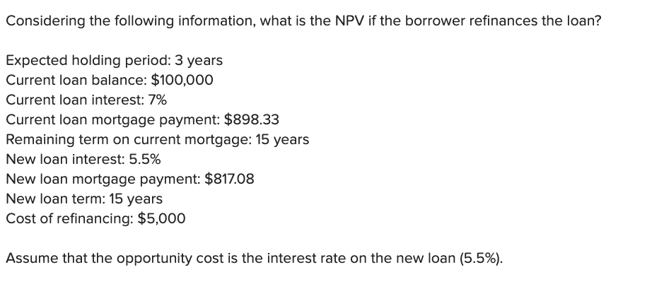 Please explain on how to do this equation on a financial