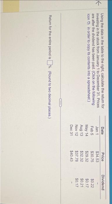 pleas help solve Using the data in the table to the right,