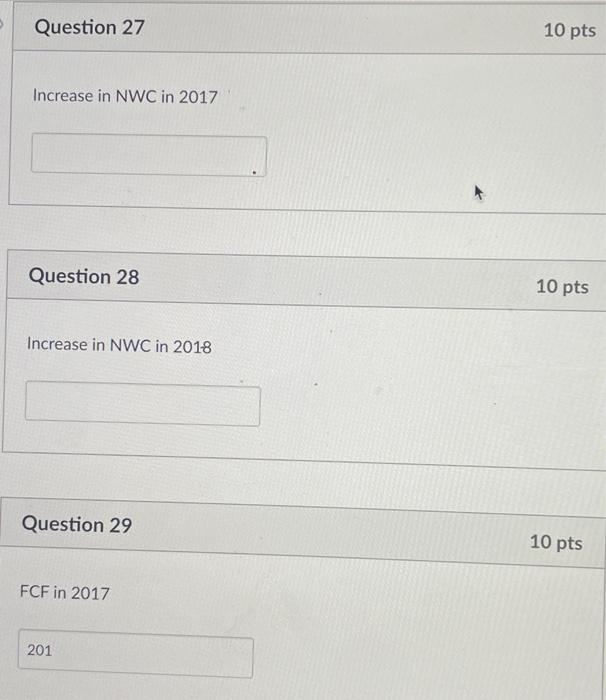 6040 & 6530 \\ \hline Cost of goods sold & 4542 &