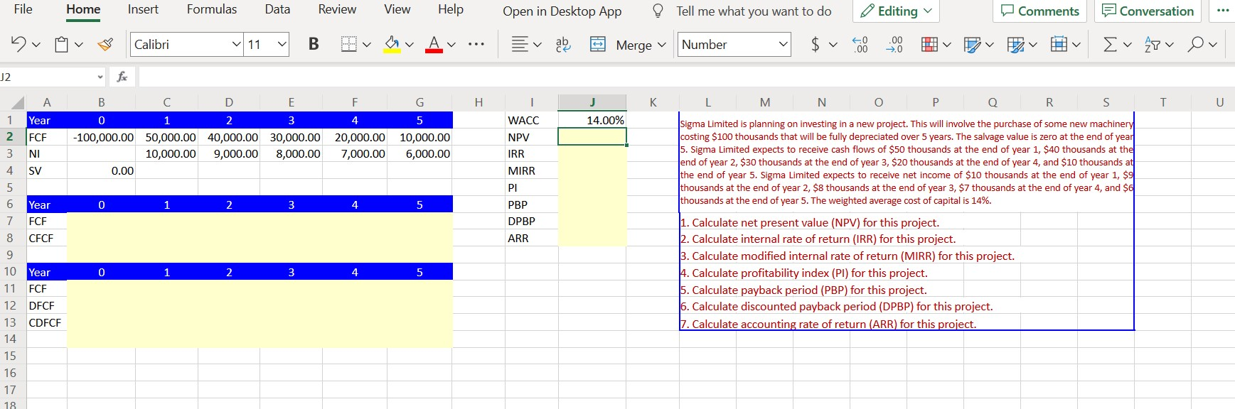 File Home Insert Formulas Data Review View Help V Tell me