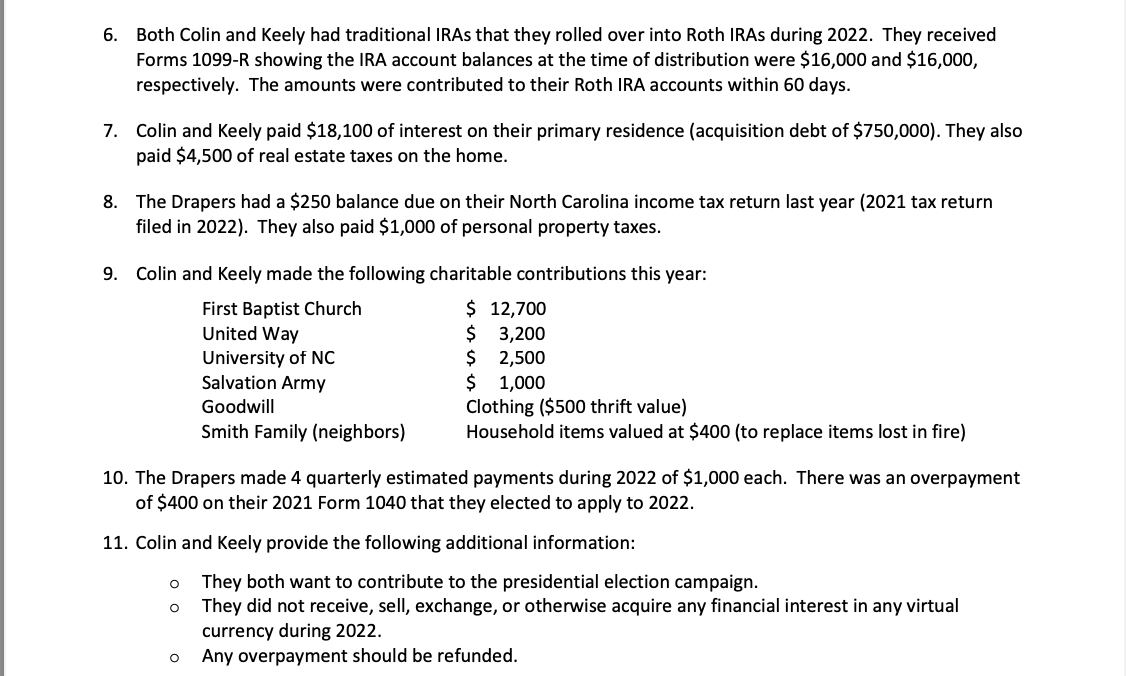 \\ \hline Medical Expenses & & Subject to floor limitation \\ \hline