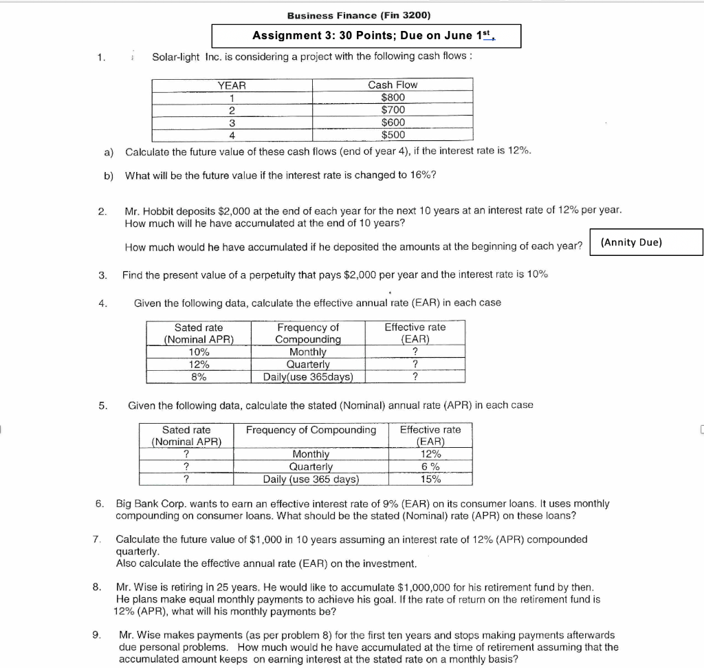 Really need help on theses problems. This is a study guide that
