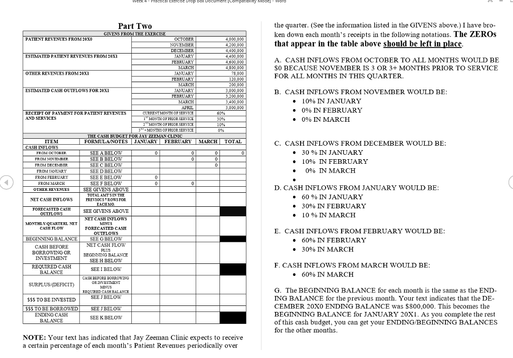 deter- mine if the organization's collection procedure is improving. (Hint: For simplicity,