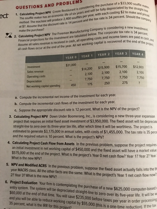  need an answer for question #2 23.000 soutie maker y the