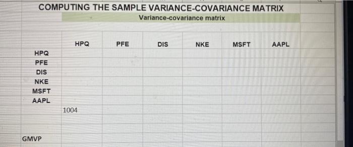 retum, variance and standard deviation of return) b. (10 points) Compute the