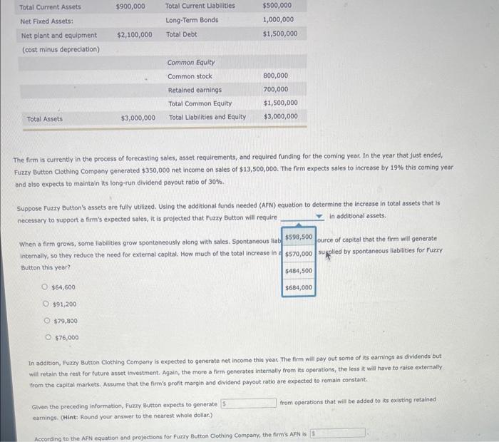process of forecasting sales, asset requirements, and required funding for the coming