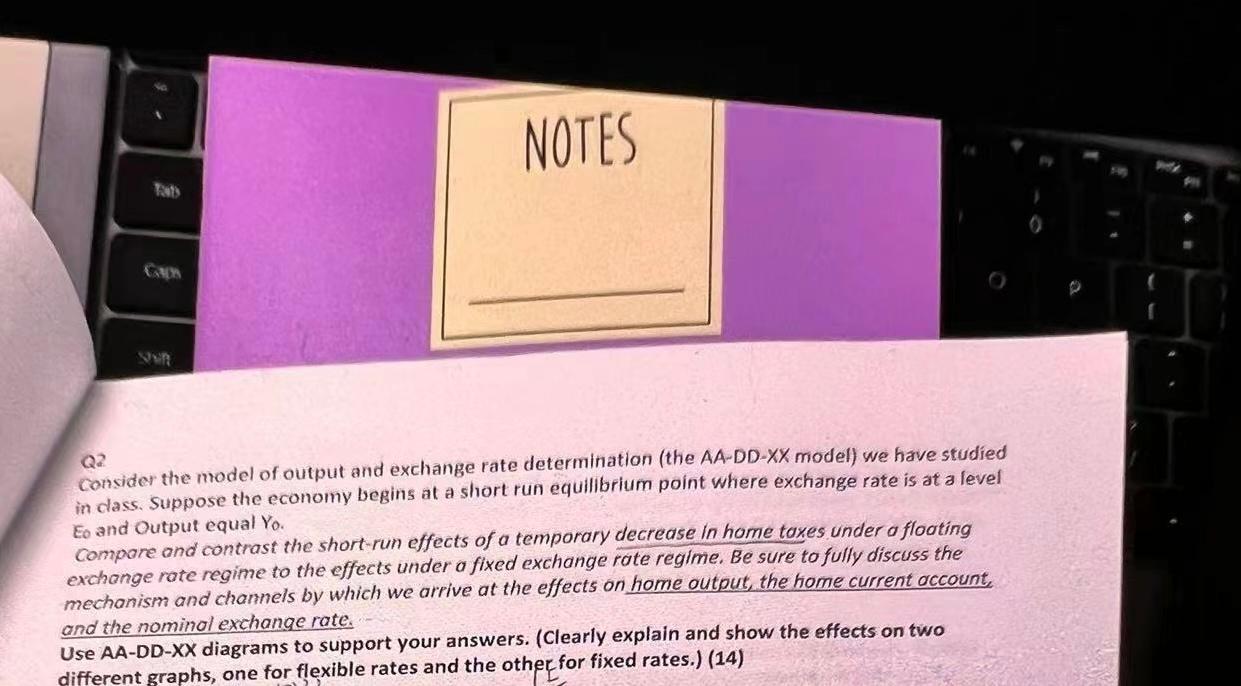  This is decrease not increase. NOTES Wh Consider the model of