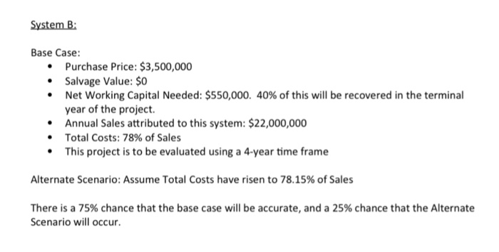 consultant by Spartan Sprockets, Inc., who have decided to invest in a