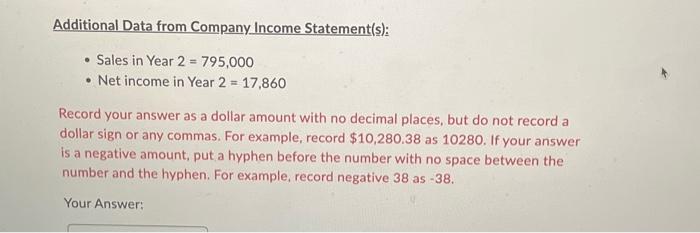 Cash Flow from Investing Activities for Crimson Penguin, Inc. for Year 2: