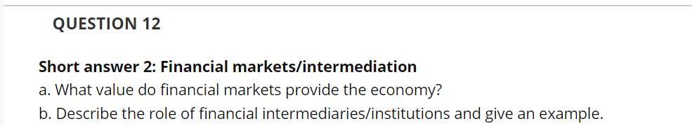 answer 2 of the next 3 questions in this section. You will