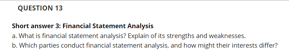 not get extra credit for answering all three. Pick the two you