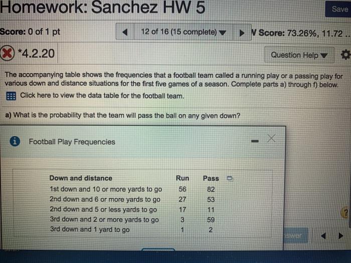  also b) what is the probability the team will run the