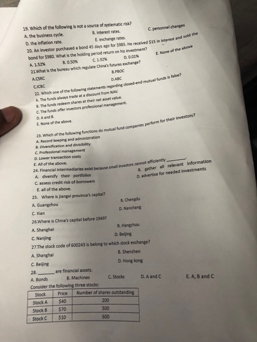 bid price of $975, the quoted bid price in the Wall Street