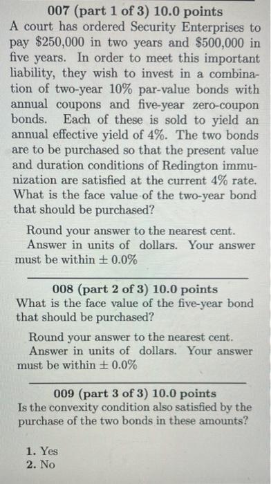 this is for a finanical mathematics class! this particular problem is over