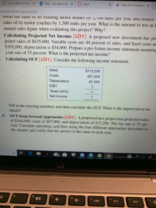  O Topic Week 14 Disc x 0 Mail -lisa-ellisonce x )eText