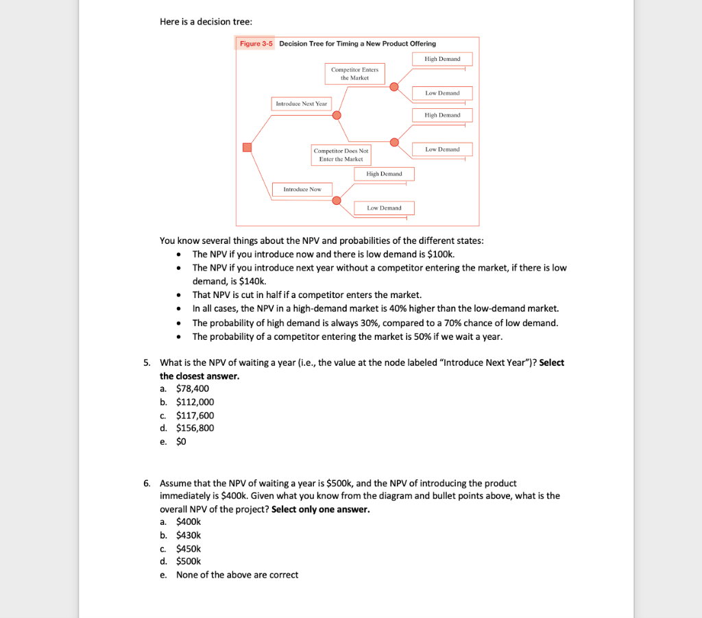  The answer is #5 is C and #6 is D Here