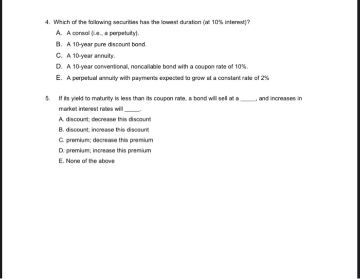 corporate bond that pays 7.5 percent and has a current market value