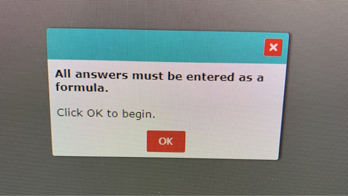  i need to put my answer as the formula for me