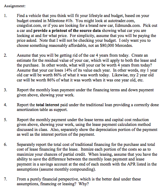 Purchase Due: Friday, October 22 by 11:59pm into dropbox You are finishing