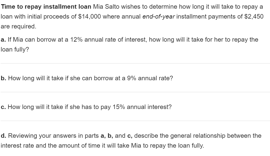 ANSWER MANUALLY. WITHOUT USING EXCEL OR FINANCIAL CALCULATOR. SHOW SOLUTIONS. Time to