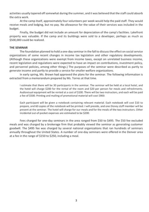 is your break even point? (30 marks) a. What is the purpose