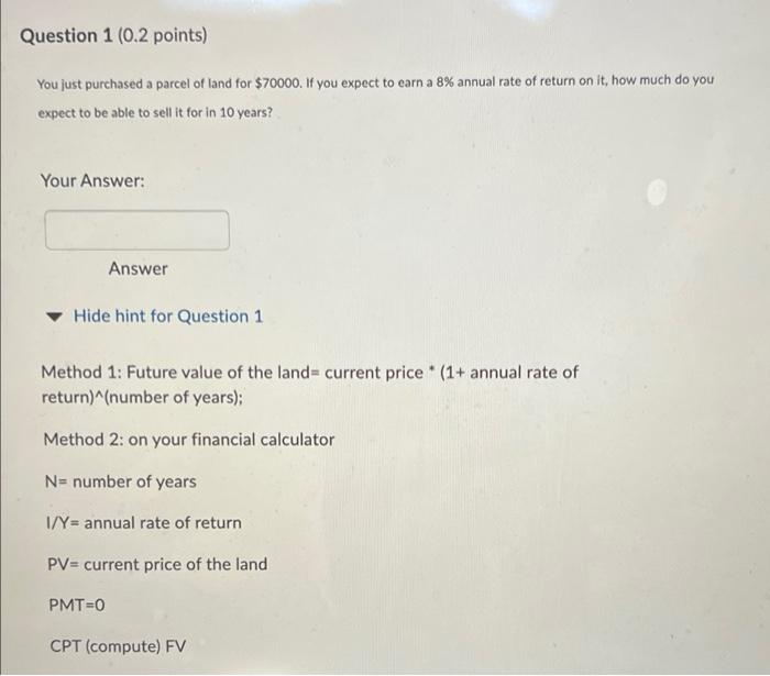 answer all questions correctly for a like. Question 1 (0.2 points) You