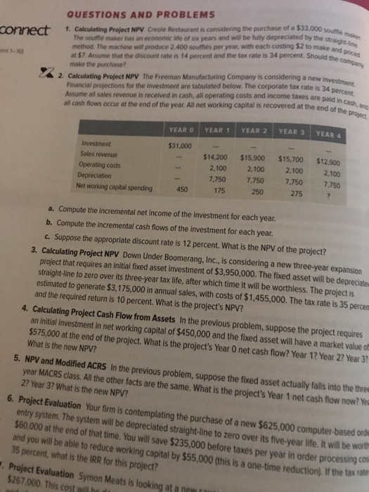  need an answer to question number 2 connect o sem the