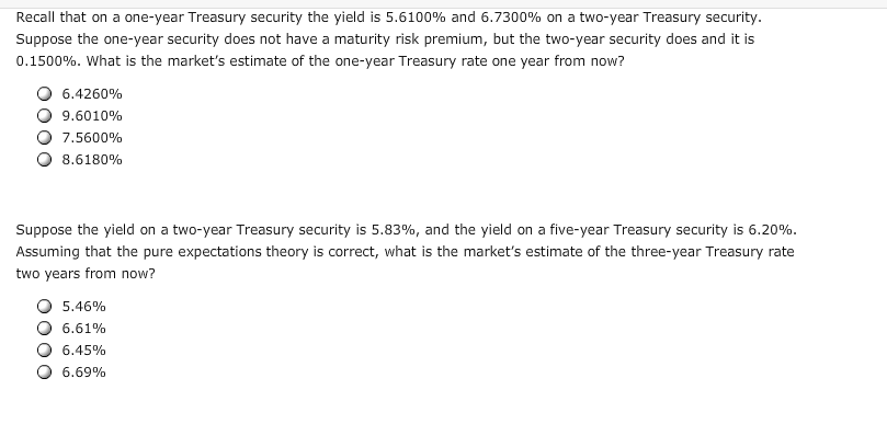 the expectations hypothesis, asserts that long-term interest rates can be used to