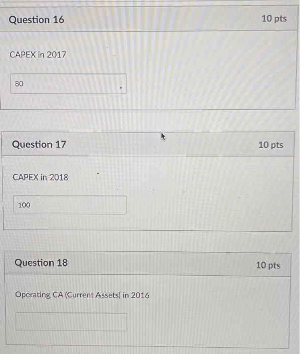 6040 & 6530 \\ \hline Cost of goods sold & 4542 &